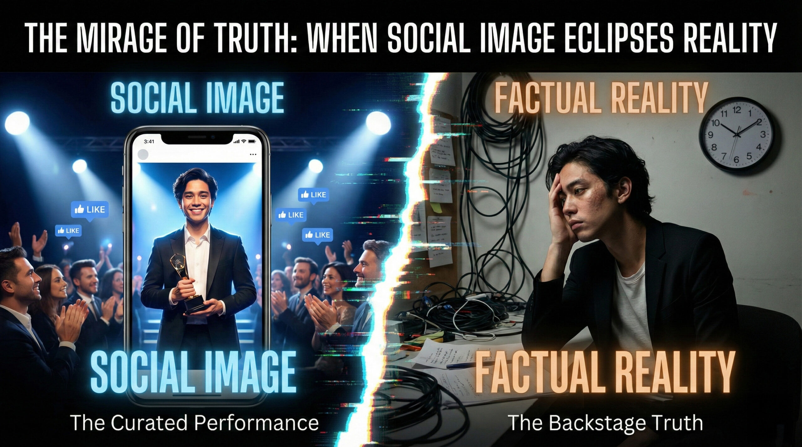 The Mirage of Truth: When Social Image Eclipses Reality