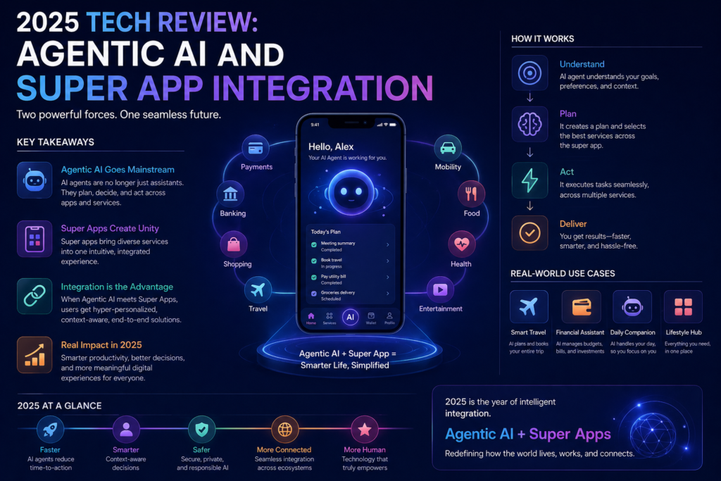2025 Tech Review: Agentic AI and Super App Integration