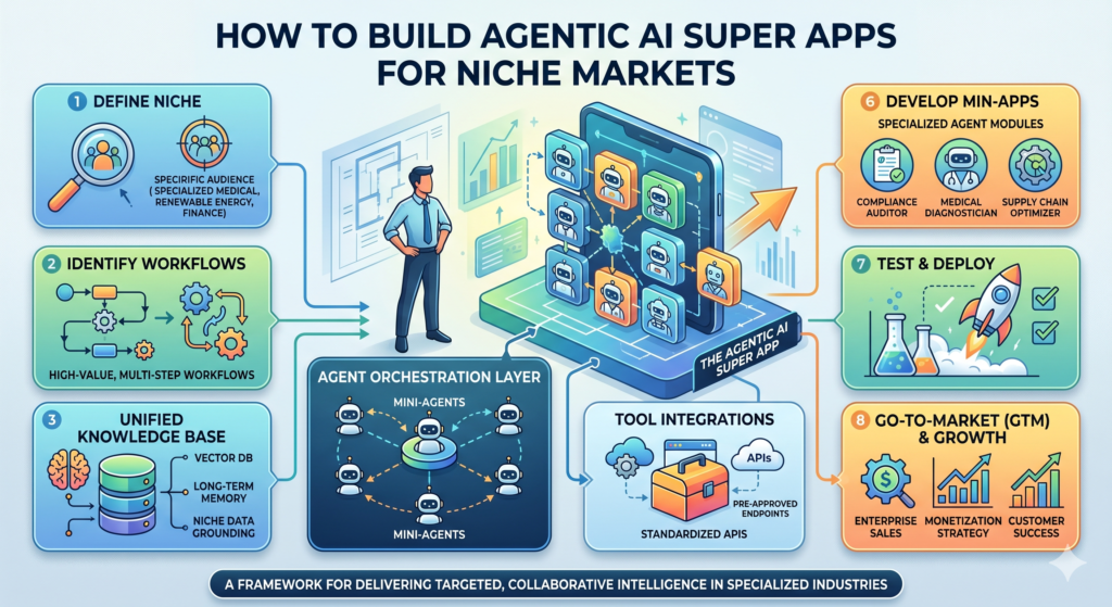 How to Build Agentic AI Super Apps for Niche Markets