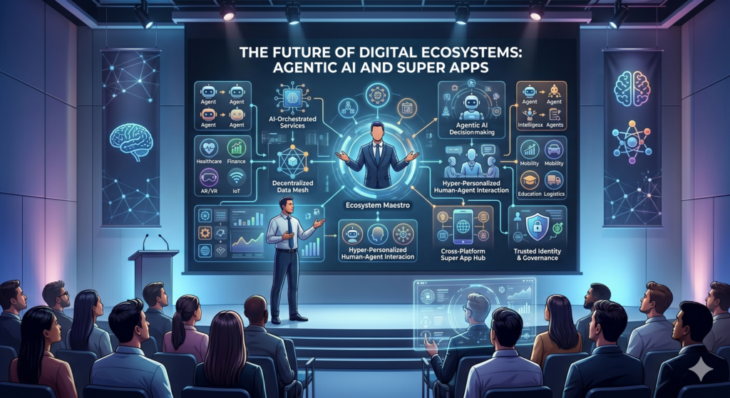 The Future of Digital Ecosystems: Agentic AI and Super Apps